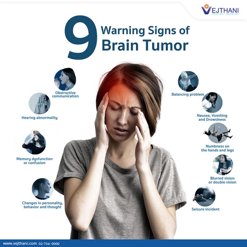 9 Warning Signs Of Brain Tumor Vejthani Hospital
