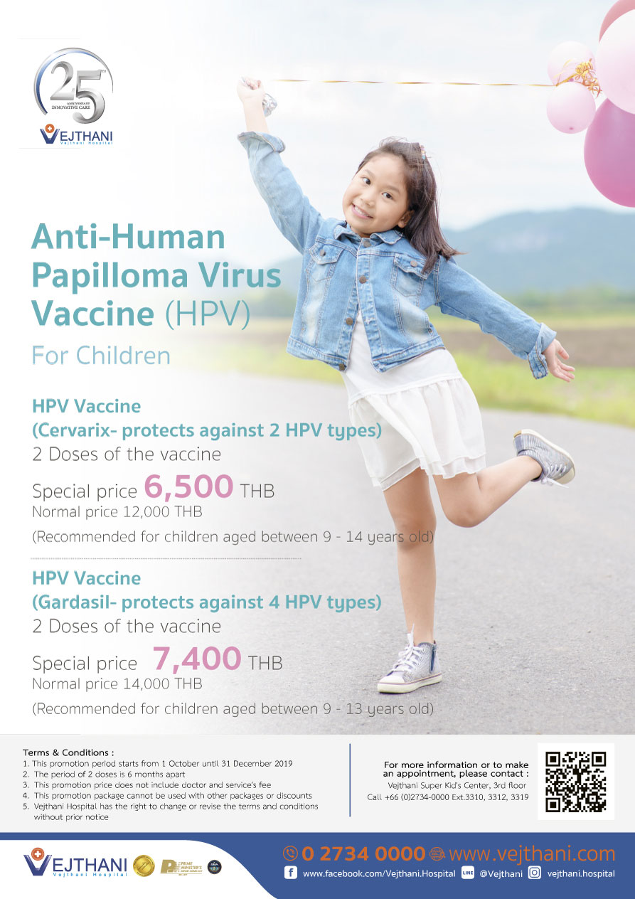 Hpv Can Cause Serious Problems Vejthani Hospital