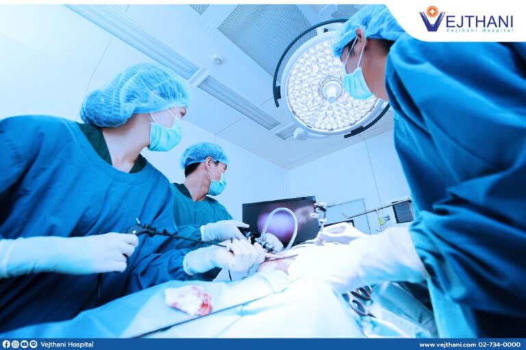 Expert laparoscopic surgery in Bangkok.