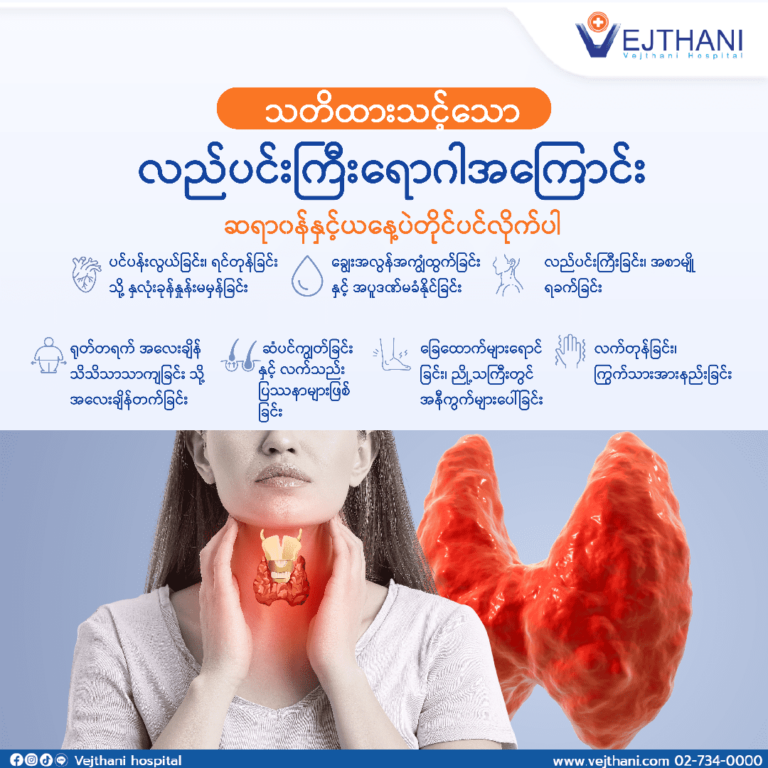 လည်ပင်းကြီးရောဂါလက္ခဏာများ - Vejthani Hospital | JCI Accredited ...