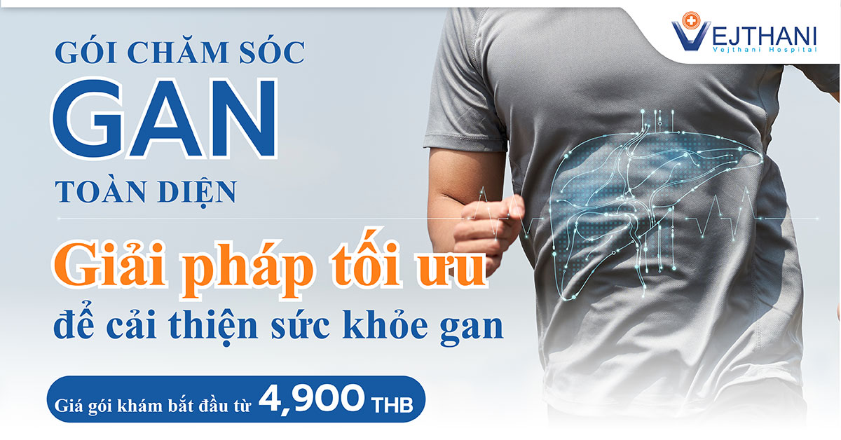 Gói dịch vụ chăm sóc sức khỏe gan chuyên sâu