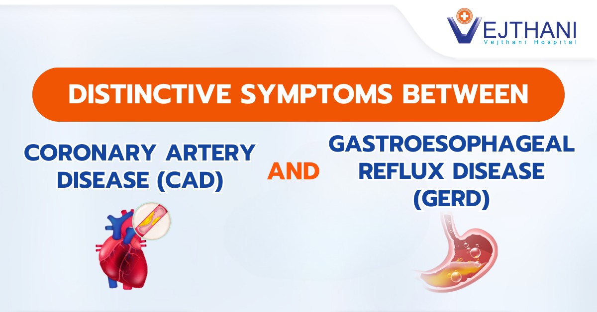 Differences Between the Symptoms of Coronary Artery Disease and GERD